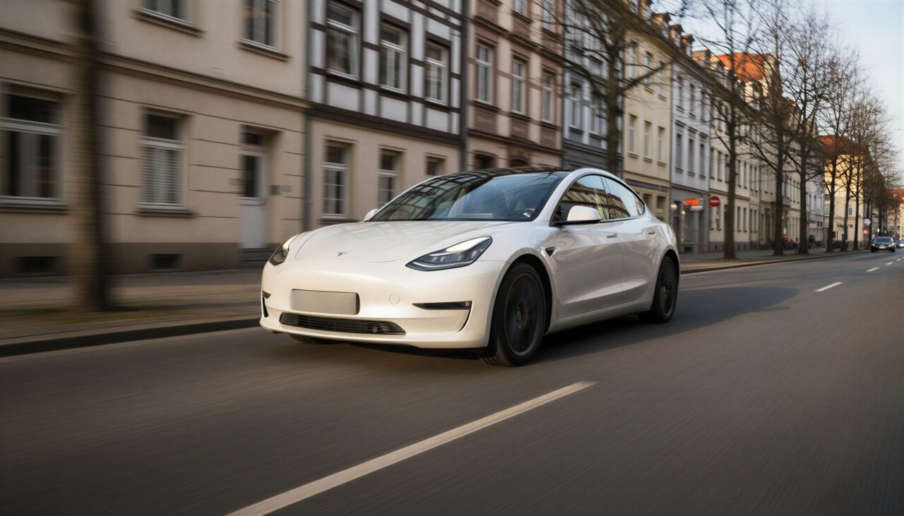 Tesla Model 3 mieten in Wiesbaden hero