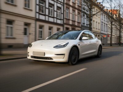Tesla Model 3 mieten in Wiesbaden hero