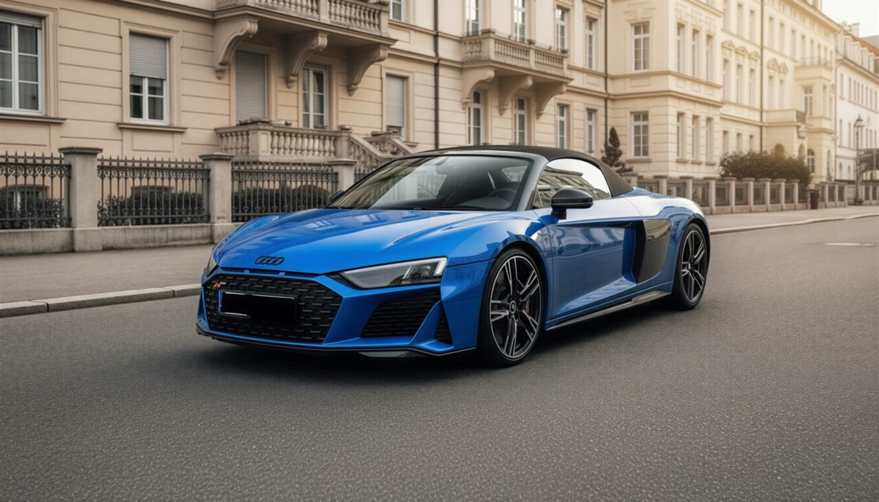 Audi R8 Performance Spyder hero