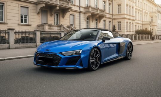 Audi R8 Performance Spyder hero