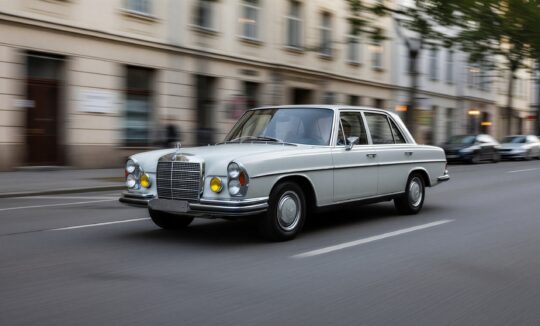 Mercedes-Benz 280 SEL mieten in Stuttgart hero