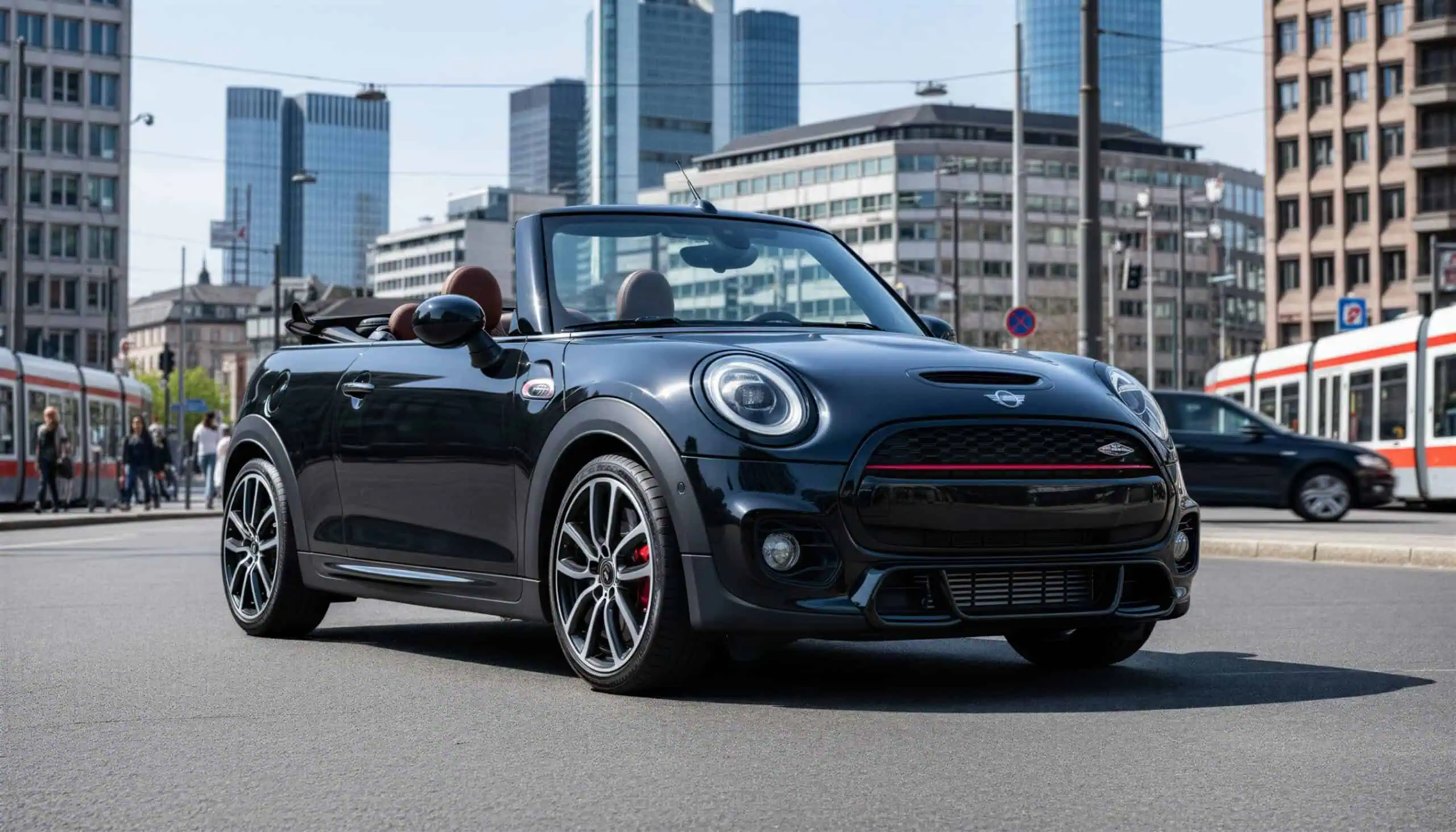 Mini Cabrio John Cooper Works mieten in Frankfurt hero
