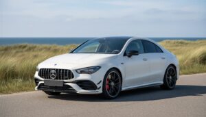 Mercedes CLA 45s AMG mieten auf Sylt hero