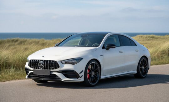 Mercedes CLA 45s AMG mieten auf Sylt hero