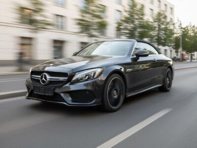 Mercedes-Benz C43 AMG Cabrio mieten in Berlin hero
