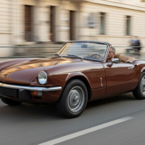 Triumph Spitfire Oldtimer mieten in München Hero