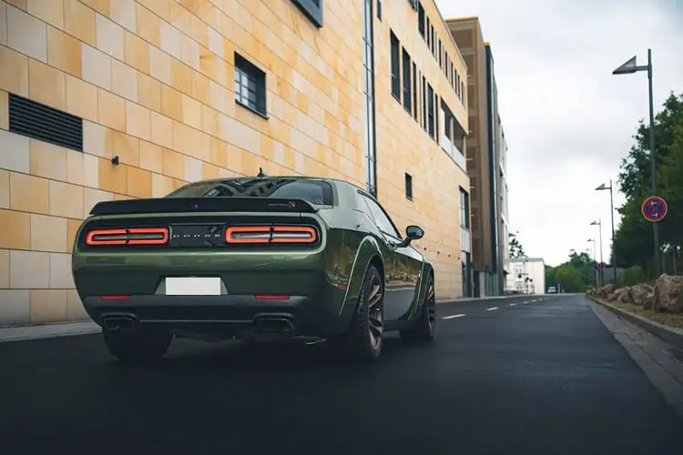 Heck Dodge Challenger Shaker in Frankfurt