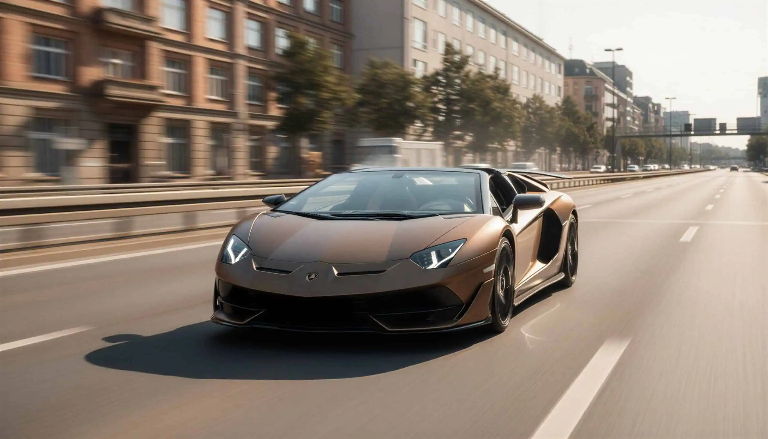 Lamborghini Aventador SVJ Roadster mieten in Berlin hero