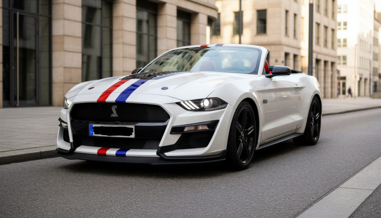 Ford Mustang GT Cabrio mieten in Frankfurt hero