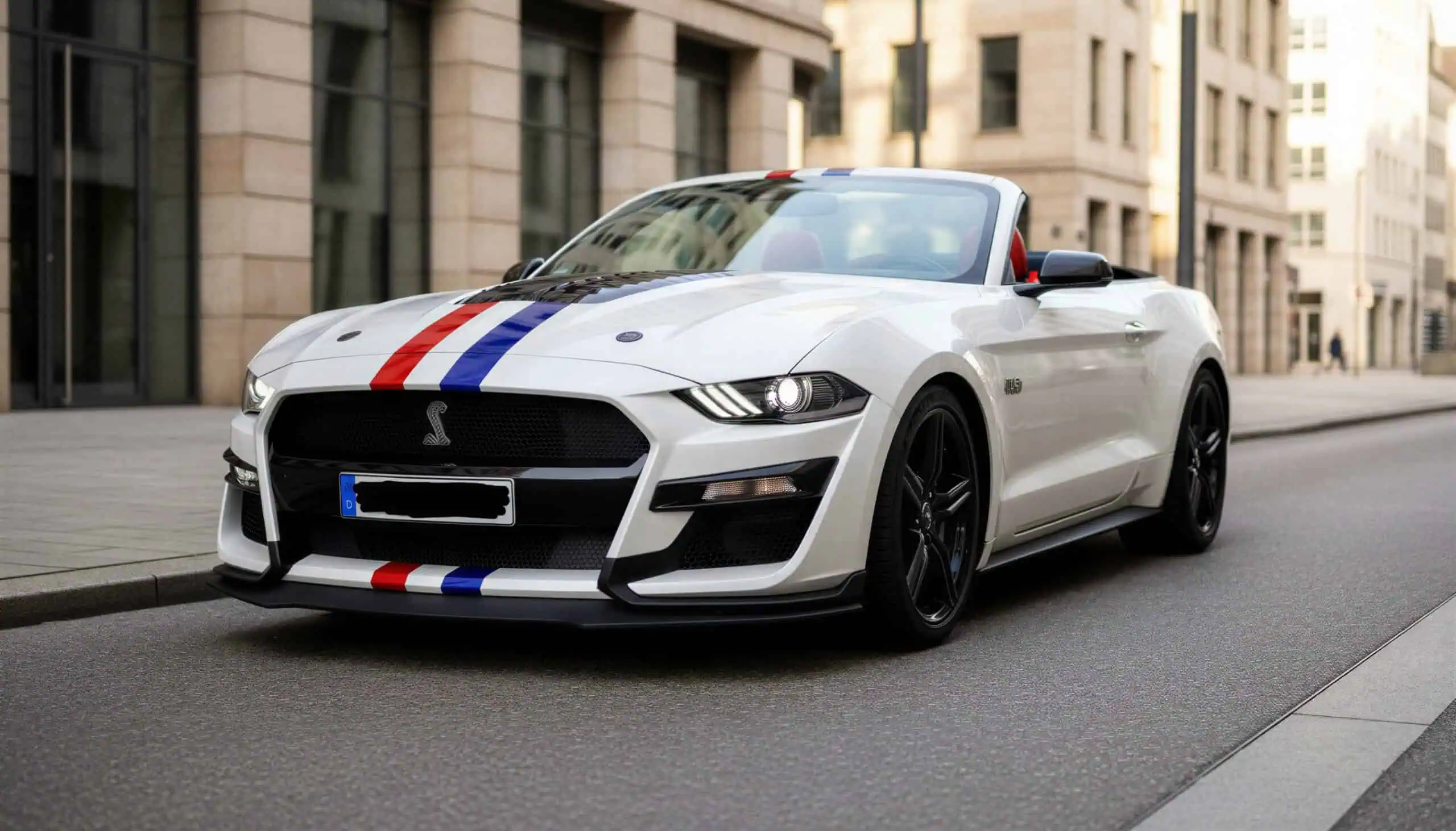 Ford Mustang GT Cabrio mieten in Frankfurt hero