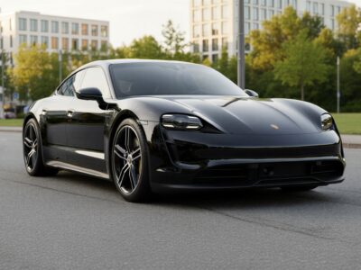 Porsche Taycan Turbo mieten in München hero