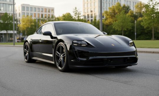 Porsche Taycan Turbo mieten in München hero