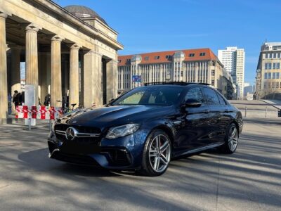 Mercedes E63s AMG mieten in Berlin
