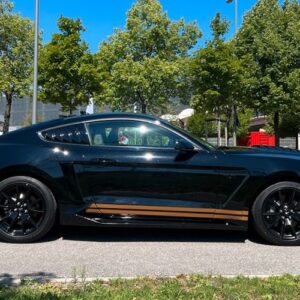 Seitenansicht vom Ford Mustang GT in München