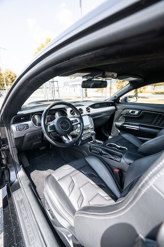 Interieur vom Ford Mustang GT in München