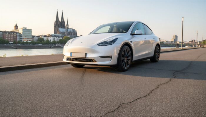 Tesla Model Y mieten in Köln hero