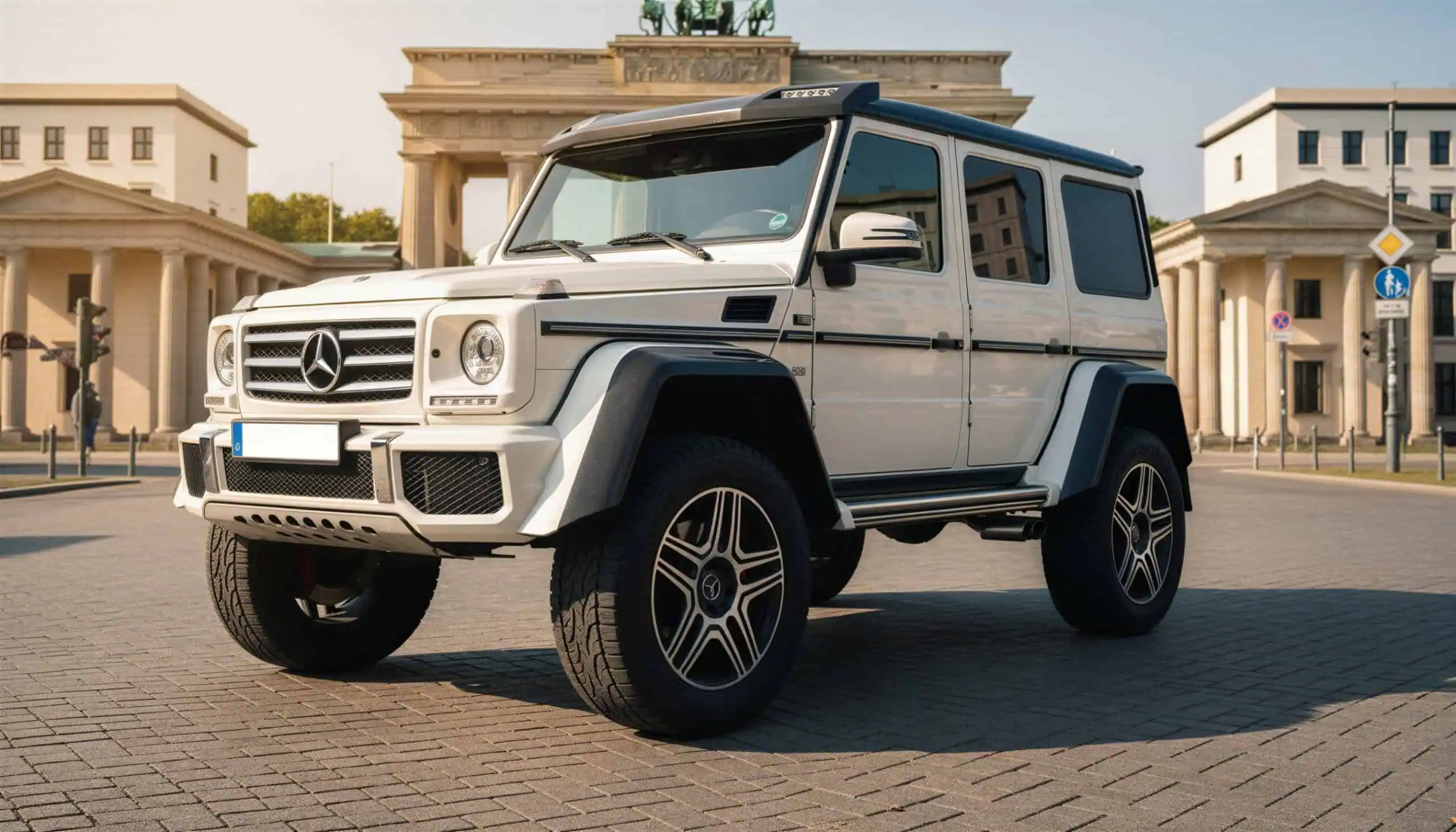 Mercedes G Klasse - G500 4x4 mieten in Berlin hero