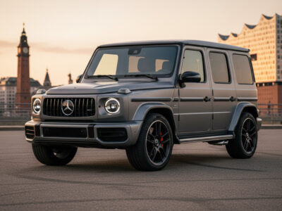 Mercedes G63 AMG mieten in Hamburg Hero