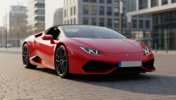 Lamborghini Huracan Spyder mieten in Düsseldorf hero