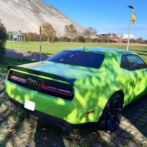 Heckansicht Dodge Challenger Widebody in Hannover