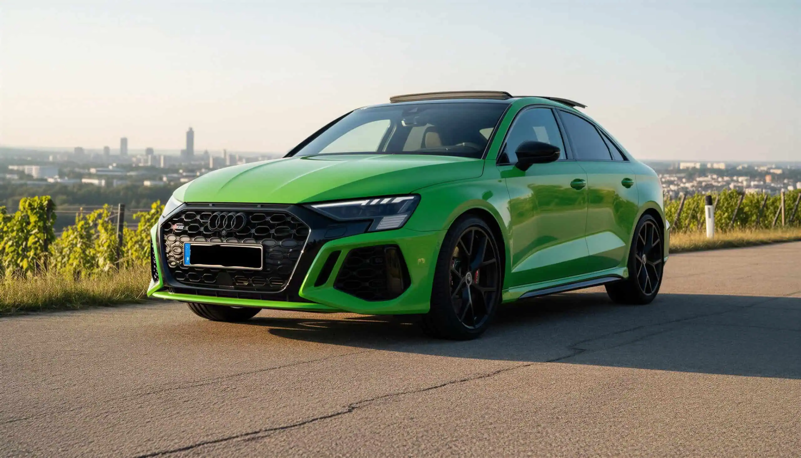 Audi RS3 Limousine mieten in Stuttgart hero