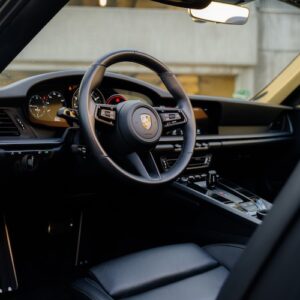 Interior vom Porsche Carrera S Cabrio in Stuttgart