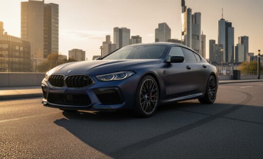 BMW M8 Competition Gran Coupé mieten in Frankfurt hero