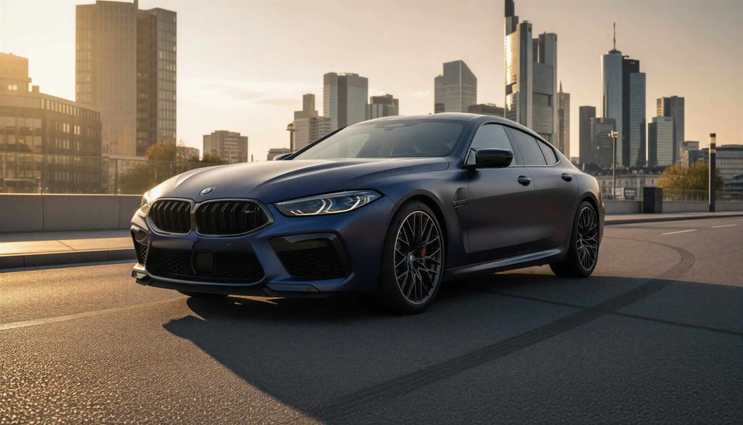 BMW M8 Competition Gran Coupé mieten in Frankfurt hero