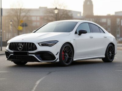 Mercedes CLA 45s AMG mieten in Dortmund hero