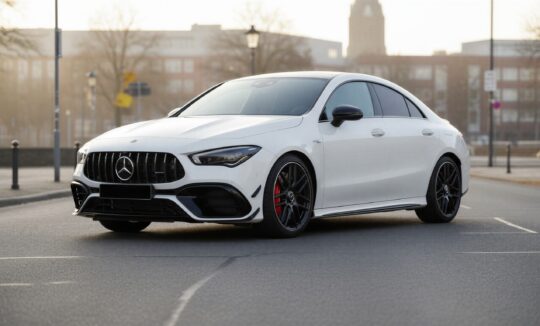 Mercedes CLA 45s AMG mieten in Dortmund hero