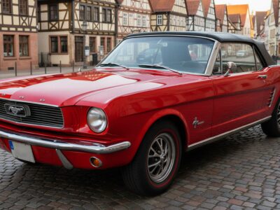 Ford Mustang Cabrio Oldtimer mieten in Göttingen hero