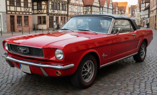Ford Mustang Cabrio Oldtimer mieten in Göttingen hero