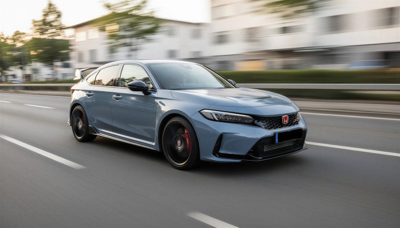 Honda Civic Type R FL5 mieten in Düsseldorf hero