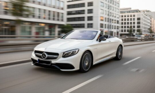 Mercedes-Benz S500 Cabrio mieten in München hero