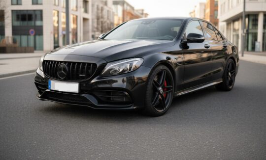 Mercedes C63S AMG mieten in Dortmund hero