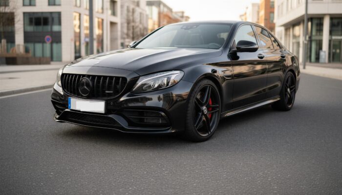 Mercedes C63S AMG mieten in Dortmund hero