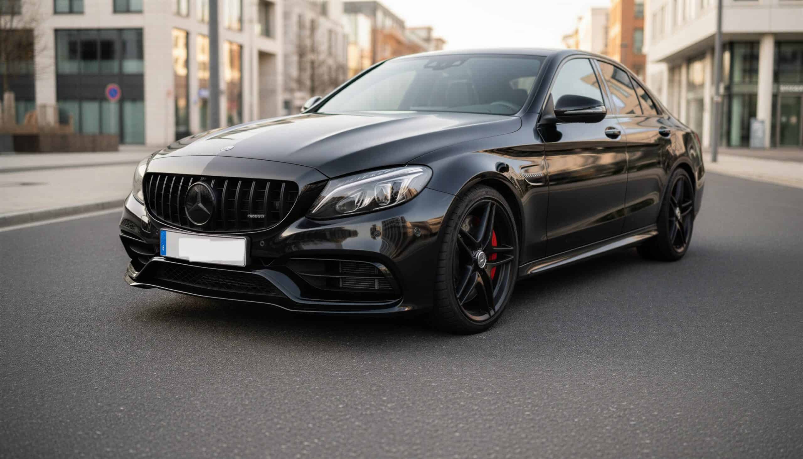 Mercedes C63S AMG mieten in Dortmund hero