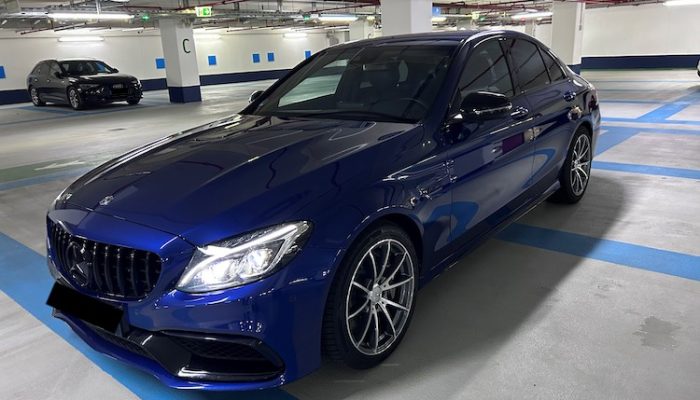 Mercedes C63S AMG mieten in Berlin