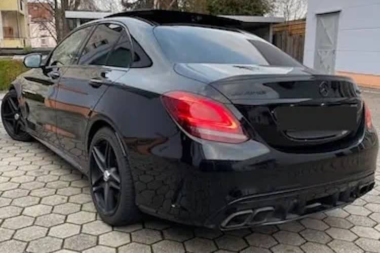Heck vom Mercedes C63 AMG in Dortmund