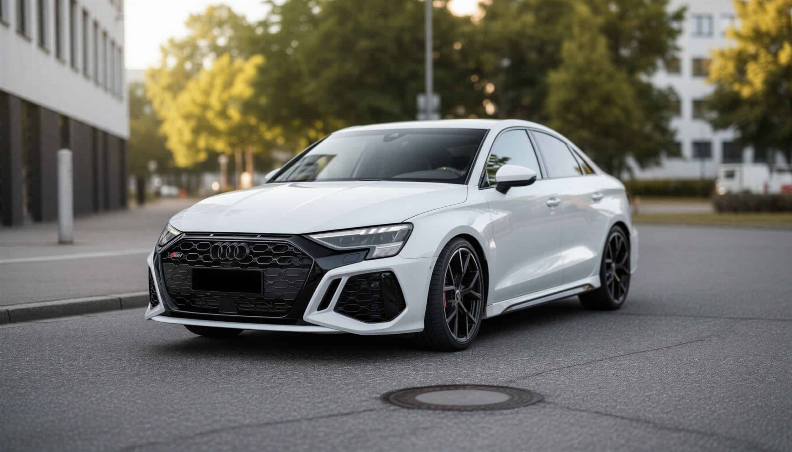Audi RS3 Limousine mieten in München hero