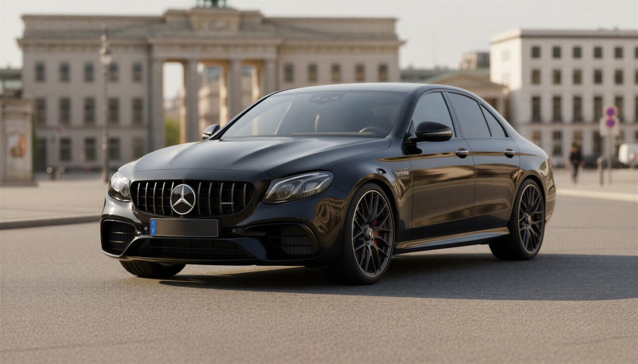 Mercedes C63S AMG mieten in Dortmund hero