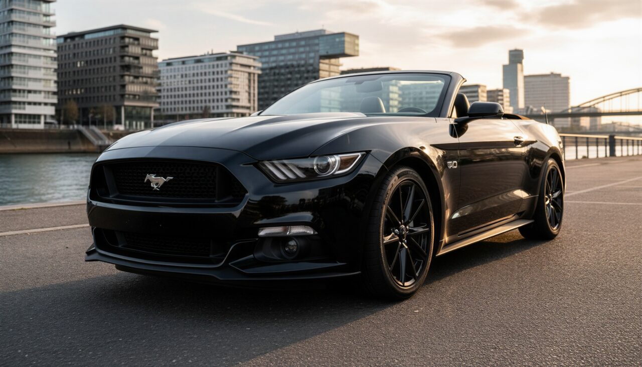 Ford Mustang GT Cabrio mieten in Köln hero