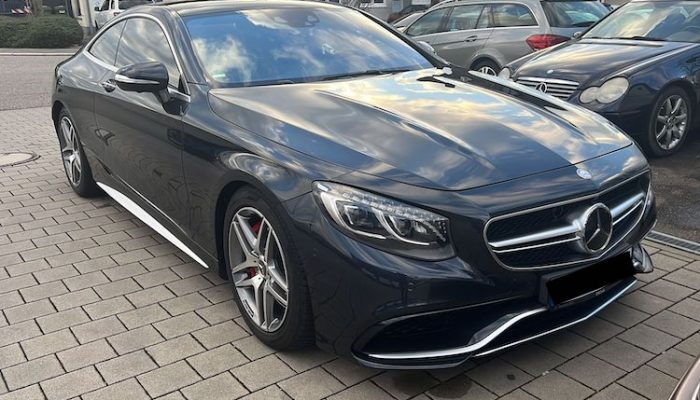 Mercedes S63 Coupe mieten in München