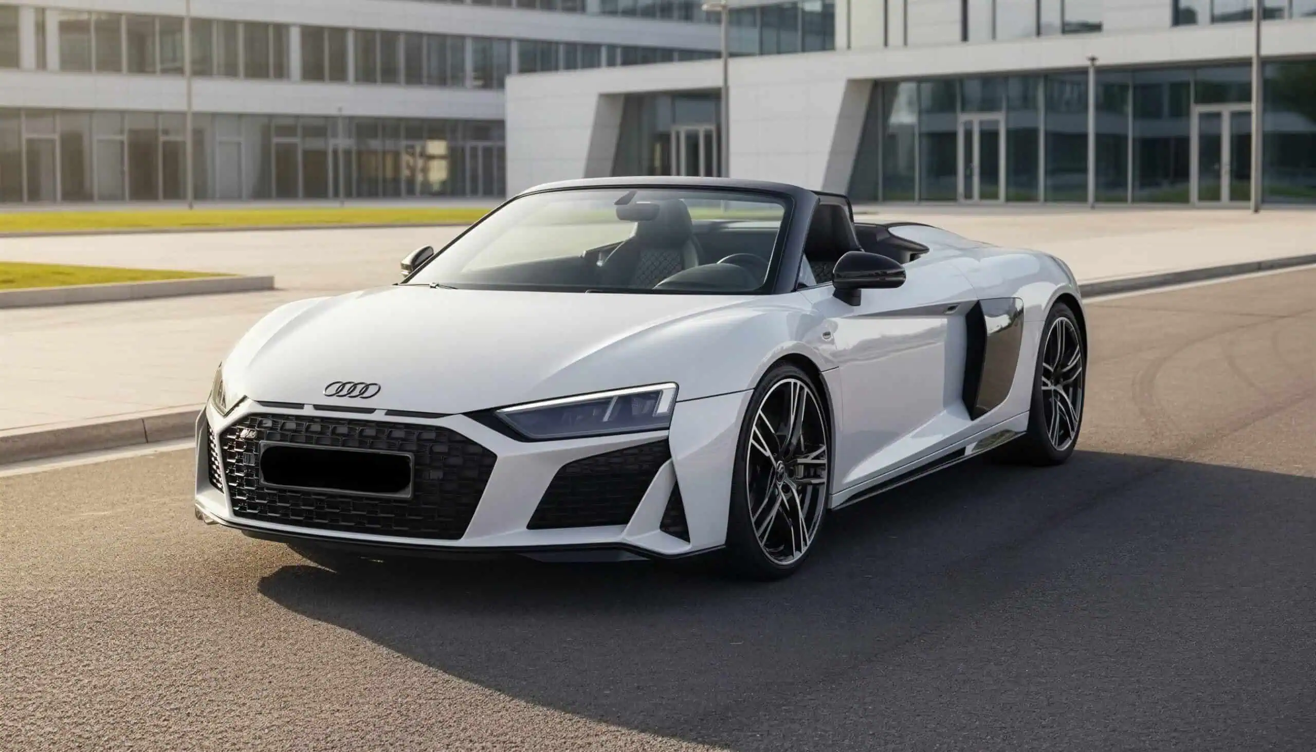 Audi R8 Spyder hero