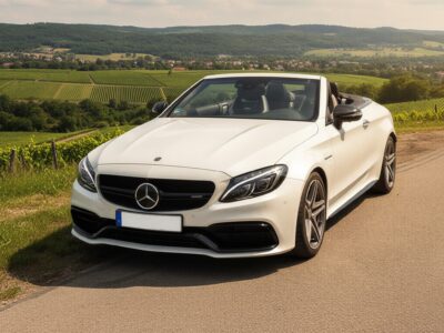 Mercedes-AMG C63S Cabrio mieten in Stuttgart hero
