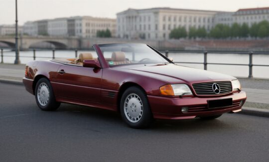 Mercedes SL 500 mieten in Berlin hero