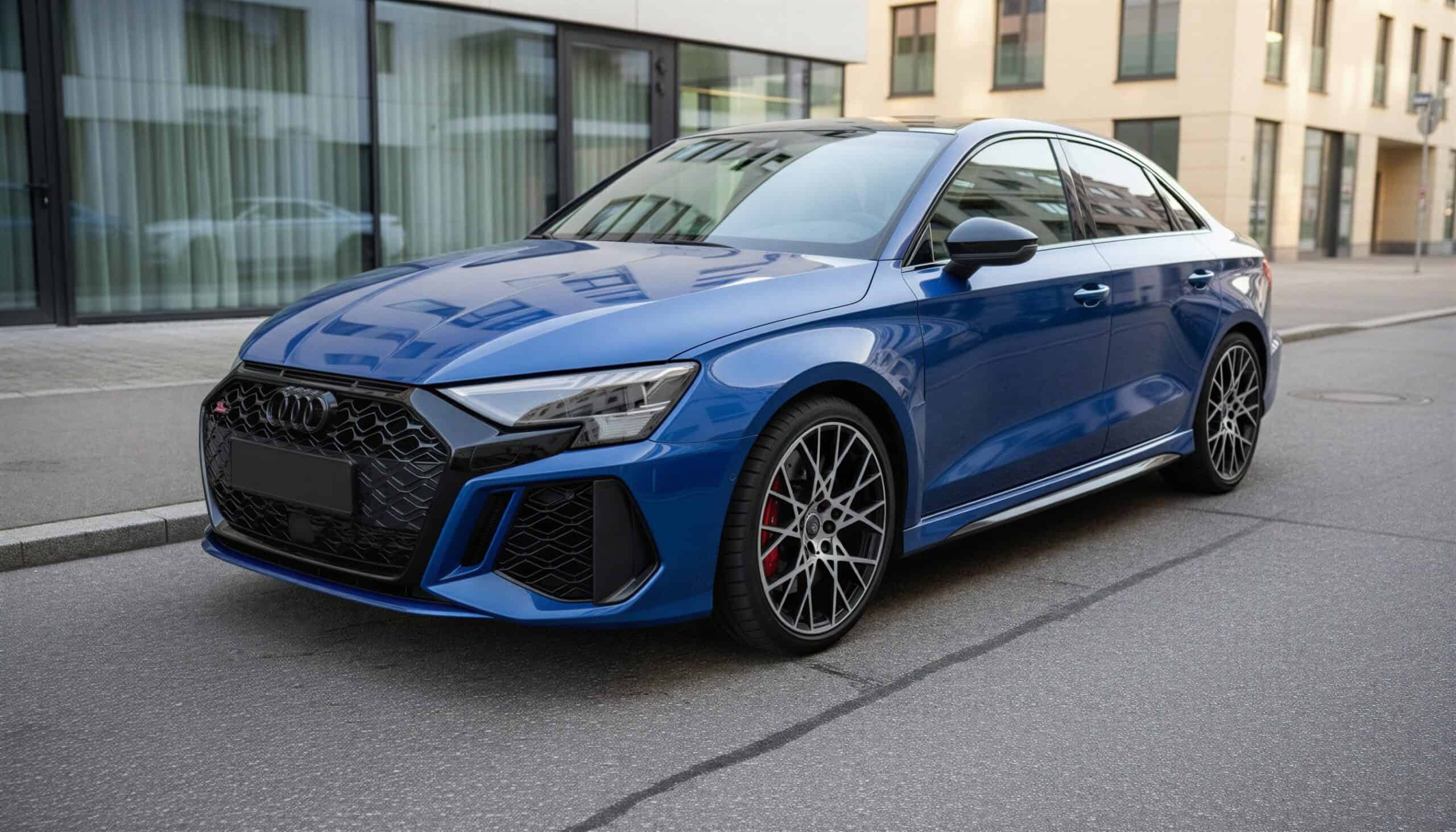 Audi RS3 Limousine mieten in München hero