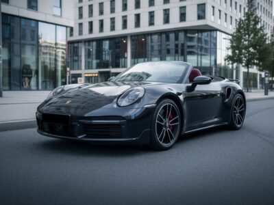Porsche 911 Turbo S Cabrio mieten in Berlin hero