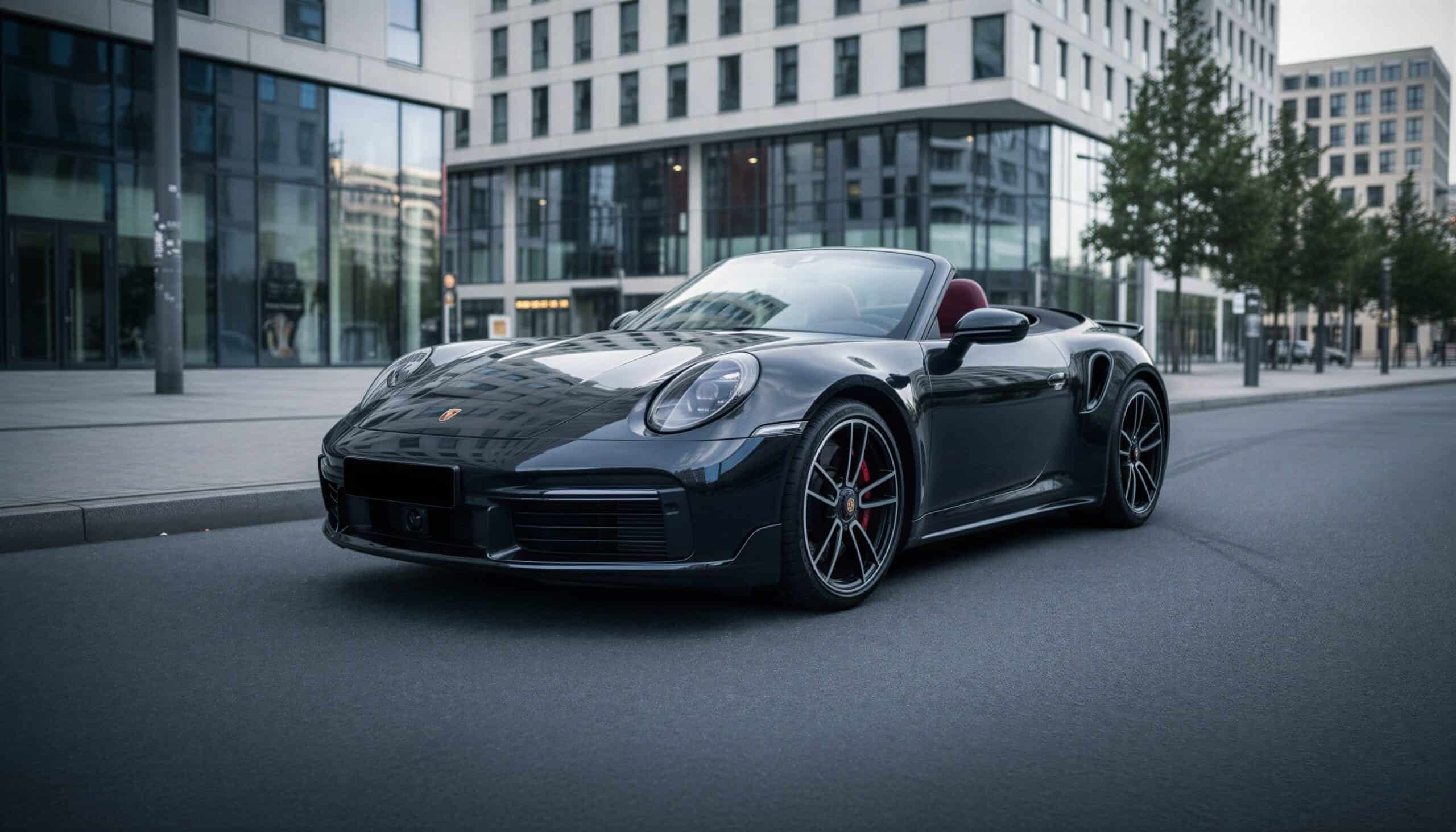 Porsche 911 Turbo S Cabrio mieten in Berlin hero