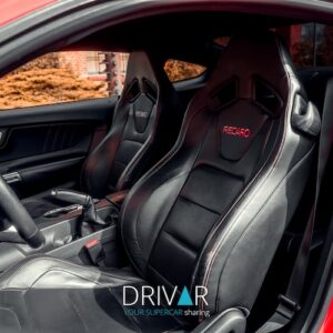 Innenraumansicht vom Ford Mustang GT in Leipzig